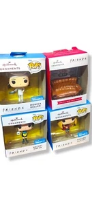 Hallmark Funko Pop! FRIENDS Monica, Rachel & Phoebe Set 3 Ornaments NEW Read - Picture 1 of 7