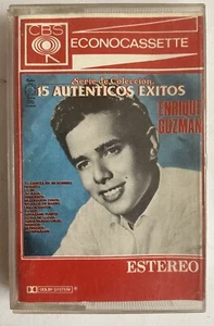 ENRIQUE GUZMAN - 15 AUTENTICOS EXITOS - 1983 MEXICAN TAPE ALBUM, LATIN ROCK - Imagen 1 de 4