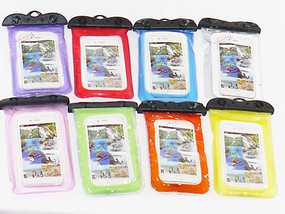 Universal Cell Phone Waterproof Pouch With Neck Strap & detachable Clip - Image 1 of 4