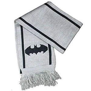 Highly Collectable Batman Logo Designed Stylized Excellent Quality Scarf - Picture 1 of 2