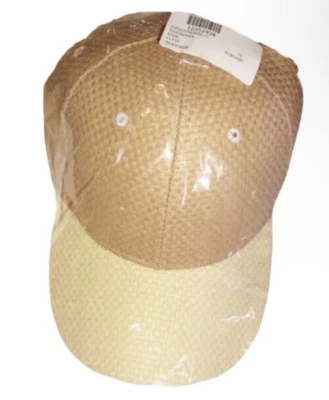 Gorra de béisbol Magid bloques de colores genial sombrero de paja tostado trasero gancho bucle de Nodstrom Foto 1 de 4