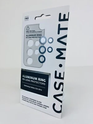 Lot of 10 - Case-Mate Aluminum Ring Lens Protectors - Galaxy S24 Ultra - New - Image 1 of 2