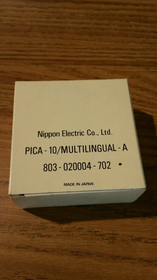 NOS genuine Nec print thimble for NEC impact printers. Font pica 10 multilingual - Image 1 of 1
