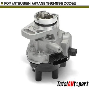 Ignition Distributor w/ Cap & Rotor for Mitsubishi Mirage Dodge Eagle Plymouth - Picture 1 of 8