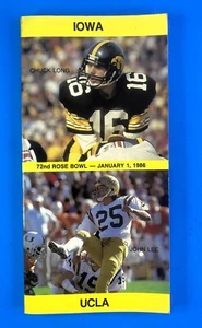 Guida media gioco Rose Bowl 1986 - UCLA Bruins / Iowa Hawkeyes - Pac 10 / Big 10 - Foto 1 di 3