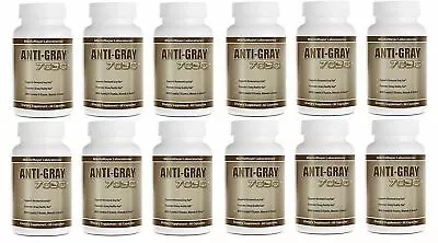 12 Packs Anti Gray Hair Saw Palmetto Catalase Max Strength Dietary Supplement - Image 1 of 4