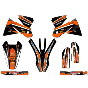 1998-2002 MXC VIGOR Orange Senge Graphics Kit Compatible with KTM - Imagen 1 de 10