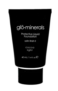 Glo Minerals Oil Free Protective Liquid Foundation ( Cocoa Light ) 1.4 oz / 40 m - Picture 1 of 5