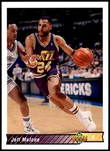 Cubierta superior Jeff Malone #178 1992-93 - Imagen 1 de 2