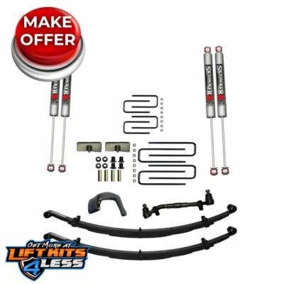 Skyjacker D400AK-M 4" Lift Kit w/M95 Shocks for 1961-74 Dodge W100/W200 Pickup - Image 1 of 2
