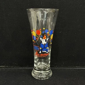 Vaso de cerveza Anheuser Bush Spuds Mackenzie Bud Light Party Animal Pilsner 1987 - Imagen 1 de 6