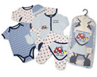 7 Piece Baby Boys Layette Clothing Gift Set Little Digger by Nursery Time