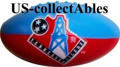 NFL TENNESSEE OILERS Football Keychain 1997-1998 RARE Sports Collectibles Gifts - Image 1 of 3