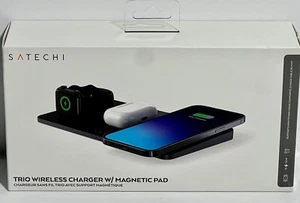 Satechi Trio Wireless Charger w/ Magnetic Charging Pad new sealed, #E11 - Picture 1 of 8