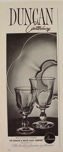 1950 Duncan & Miller CANTERBURY Print Ad - Picture 1 of 1