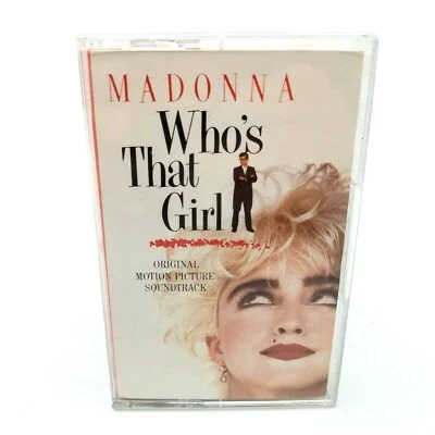 Madonna, Who's That Girl Original Motion Picture Soundtrack - Cassette Tape - Image 1 of 4
