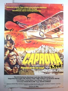 1977 Caprona 2 IL POPOLO CHE IL TEMPO DIMENTICÒ locandina film tedesco - 33x47 (A5-4-5) - Foto 1 di 7