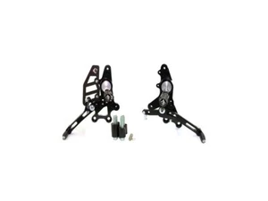 Pedane Nero-sero Ducabike Per Ducati Hypermotard 1100 2007 > 2009 - Bild 1 von 1