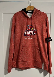 NWT Womens SMU Basketball Hooded Sweatshirt Saint Mary’s University cardinals M - Picture 1 of 4