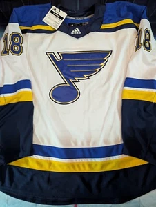 Camiseta deportiva de hockey rara NHL Adidas St Louis Blues 2018 prototipo minorista, talla 58 - Imagen 1 de 4