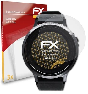 atFoliX 3x Screen Protection Film for GolfBuddy WTX Plus matt&shockproof - Zdjęcie 1 z 8