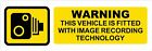 IMAGE RECORDING TECHNOLOGY DVR STICKER, Truck Van Car Lorry Video Camera X1