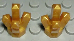 Lego Corona Cristallo 1x1 Oro 2 Pezzi - Picture 1 of 1