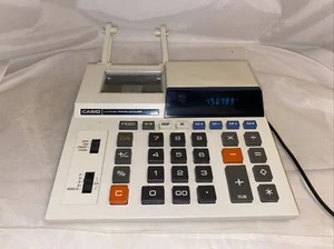 Calcolatrice stampa elettronica vintage Casio HR-100 SOLO PER RICAMBI 4-3*N - Foto 1 di 9