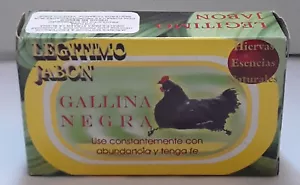 Jabón GALLINA NEGRA (Black Chicken) Soap, Limpias/Mal de Ojo- Cleansing/Evi Eye - Picture 1 of 1