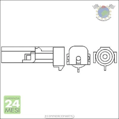Sonda Lambda M.Marelli per DAEWOO LEGANZA NUBIRA ESPERO NEXIA LANOS OPEL VECTR P - Immagine 1 di 3