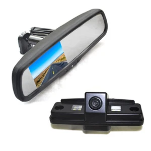 Reverse Backup Camera +Replacement Mirror Monitor for Subaru Forester / Outback - Picture 1 of 10