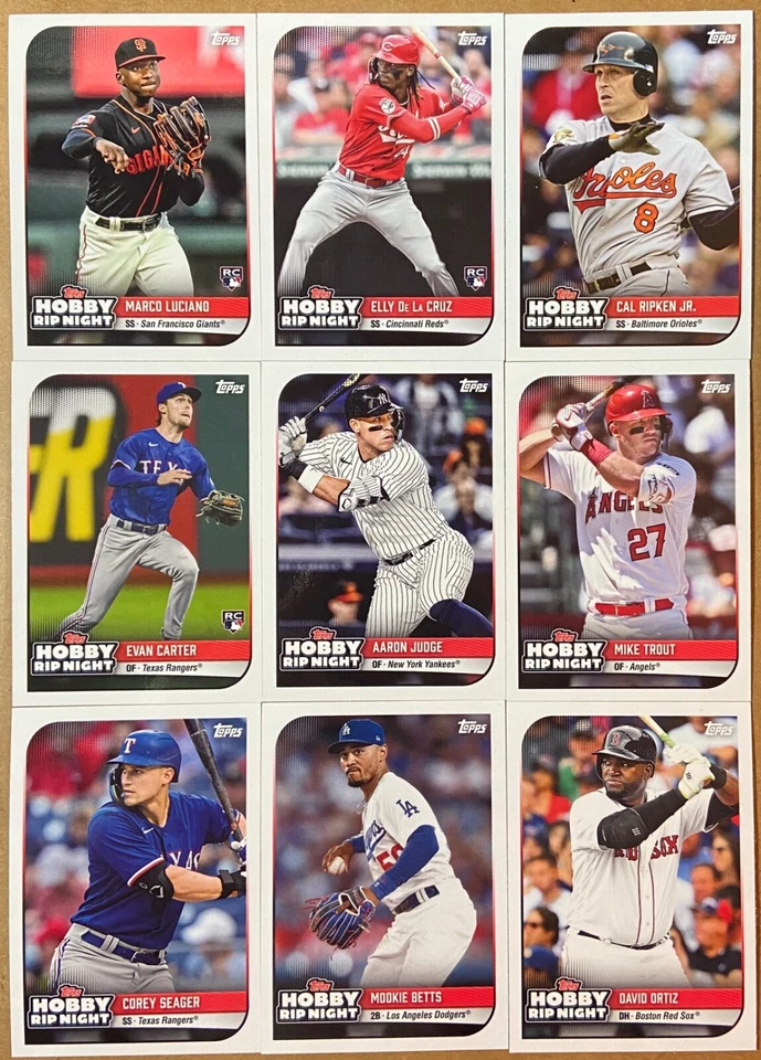 2024 TOPPS HOBBY RIP NIGHT SINGLES PICK YOUR CARD COMPLETE YOUR SET YOU PICK - Image 1 of 1