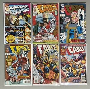 🔥MCU Comic Keys🔥X-Men Lot: Cable #1 2 (‘92) #1 9 26 45 (‘93)🔥NM-(8.5-9.4)🔥