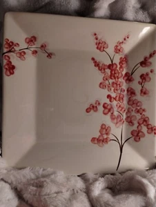 Tabletops Gallery Celine Square Salad Plate - Picture 1 of 7