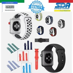 SPORT SILIKON ARMBAND IWATCH APPLE WATCH SERIE 1 2 3 4 5 38mm 40mm 42mm 44 - Bild 1 von 15
