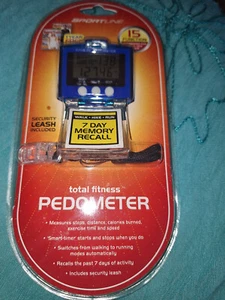 Sportine 7 Day Memory Recall Total Fitness Pedometer - Picture 1 of 2