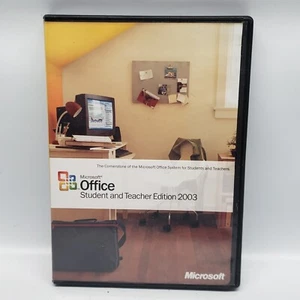 Microsoft Office Student and Teacher Edition 2003 X10-10212 With Key - Picture 1 of 8