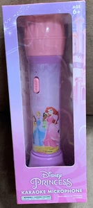 DISNEY PRINCESS KARAOKE MICROPHONE HIGH QUALITY SOUND SUPER CUTE!! - Picture 1 of 4