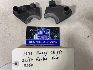 1981 Husqvarna CR 250 Engine # 2079 Shift Forks - Used - Picture 1 of 10