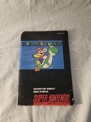 Super Mario World - SNES- Manual Only **NO GAME! - Image 1 of 4