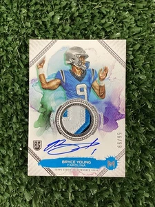 Bryce Young 2024 Topps Motif Rookie Relic Auto Jersey Card /99 (RC) Panthers -MC - Picture 1 of 8