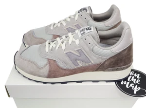 New Balance 475 x AURALEE London Fog Grey Beige UK 11 US 11.5 EU 45.5 U475AE New - Picture 1 of 9