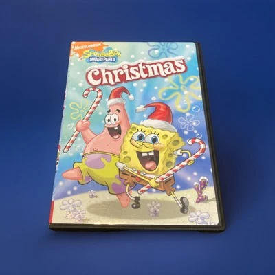 SpongeBob SquarePants Christmas (DVD 2003 9 Ep) Nick Nickelodeon Holiday Cartoon - Image 1 of 3