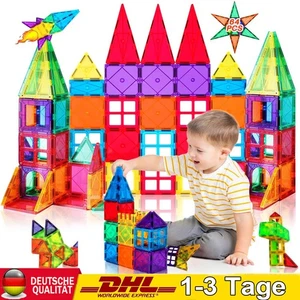 Blocks Magnetic Building Kinder Spielzeug Magnetische Bausteine Blöcke Geschenk - Bild 1 von 15