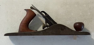 Vintage STANLEY - SIEGLEY SsS. No.5 JACK PLANE. 14 Zoll lang mit einem 2 Zoll Eisen - Bild 1 von 16