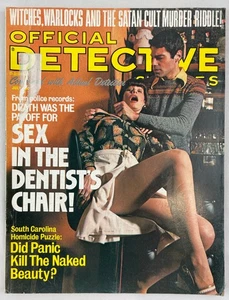 Official Detective Stories Magazine, July 1975, Vintage True Crime Stories, Pulp - Picture 1 of 9
