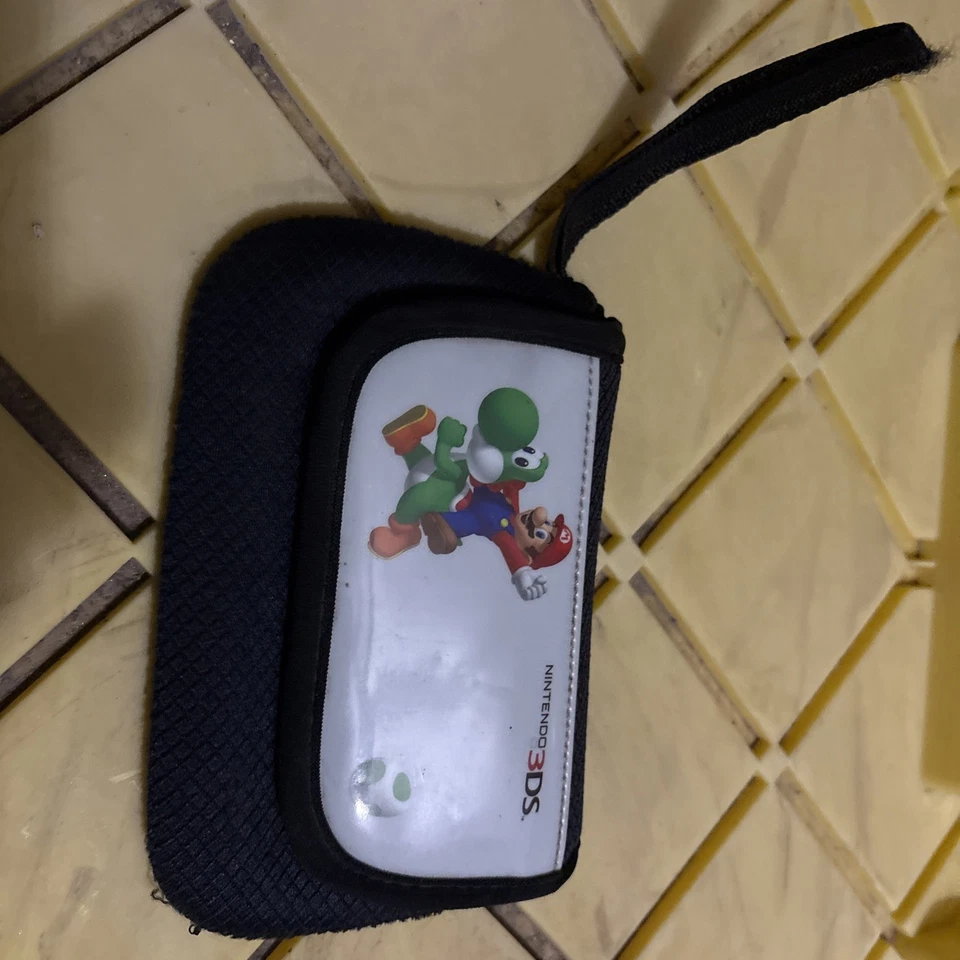 Nintendo 3DS Super Mario Yoshi Estuche de Transporte Suave DS Lite DSi Bolsa de Viaje Foto 1 de 3