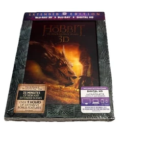 The Hobbit: The Desolation of Smaug Extended Edition (3D/2D Blu-ray) (Slipcase) - Picture 1 of 3