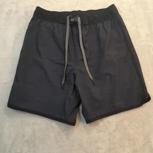 Pantalones Cortos de Natación Prana Para Hombre Grandes Board Shorts Negros y Multicolor Playa Surf - Imagen 1 de 7