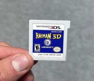 Rayman 3D (Nintendo 3DS, 2011) - Tested - Authentic - Image 1 of 3